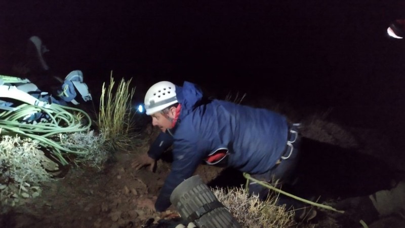 Rescatan a dos turistas santafesinos tras caer a un barranco en Las Leñas